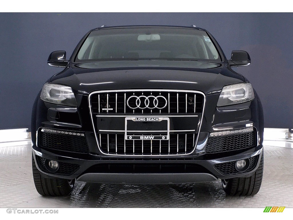 2012 Q7 3.0 TFSI quattro - Orca Black Metallic / Black photo #2