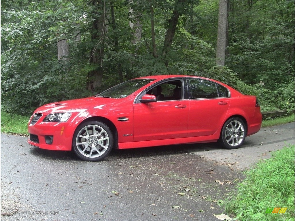 2009 G8 GXP - Liquid Red / Onyx/Red photo #3