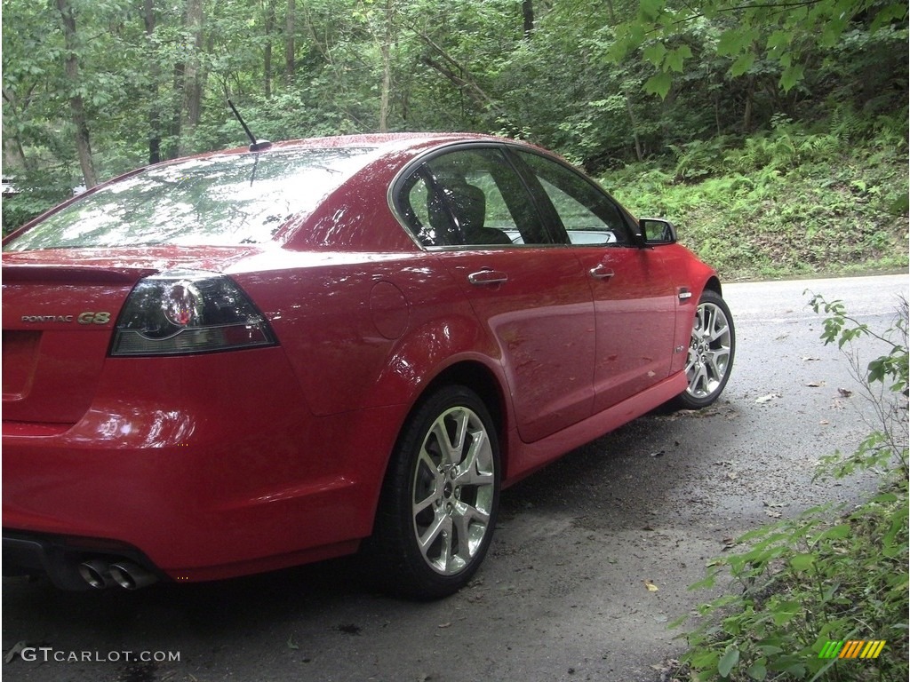 2009 G8 GXP - Liquid Red / Onyx/Red photo #7