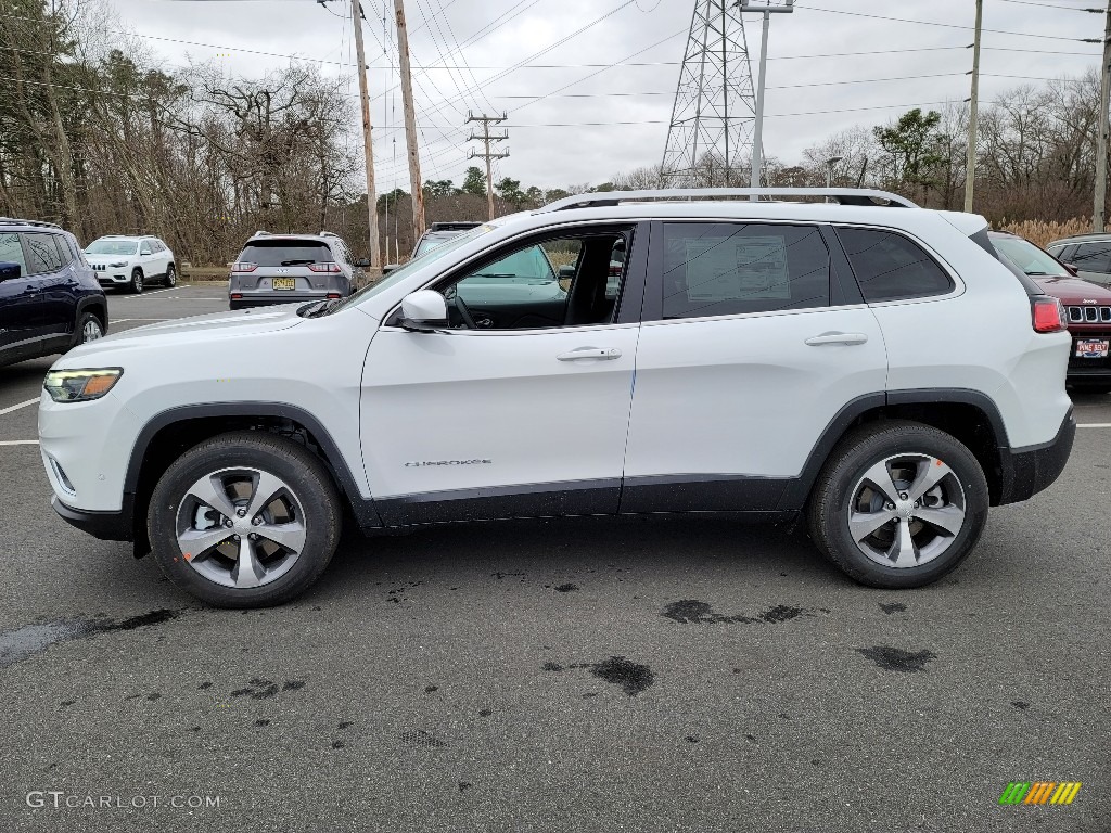 Bright White 2021 Jeep Cherokee Limited 4x4 Exterior Photo #140526610