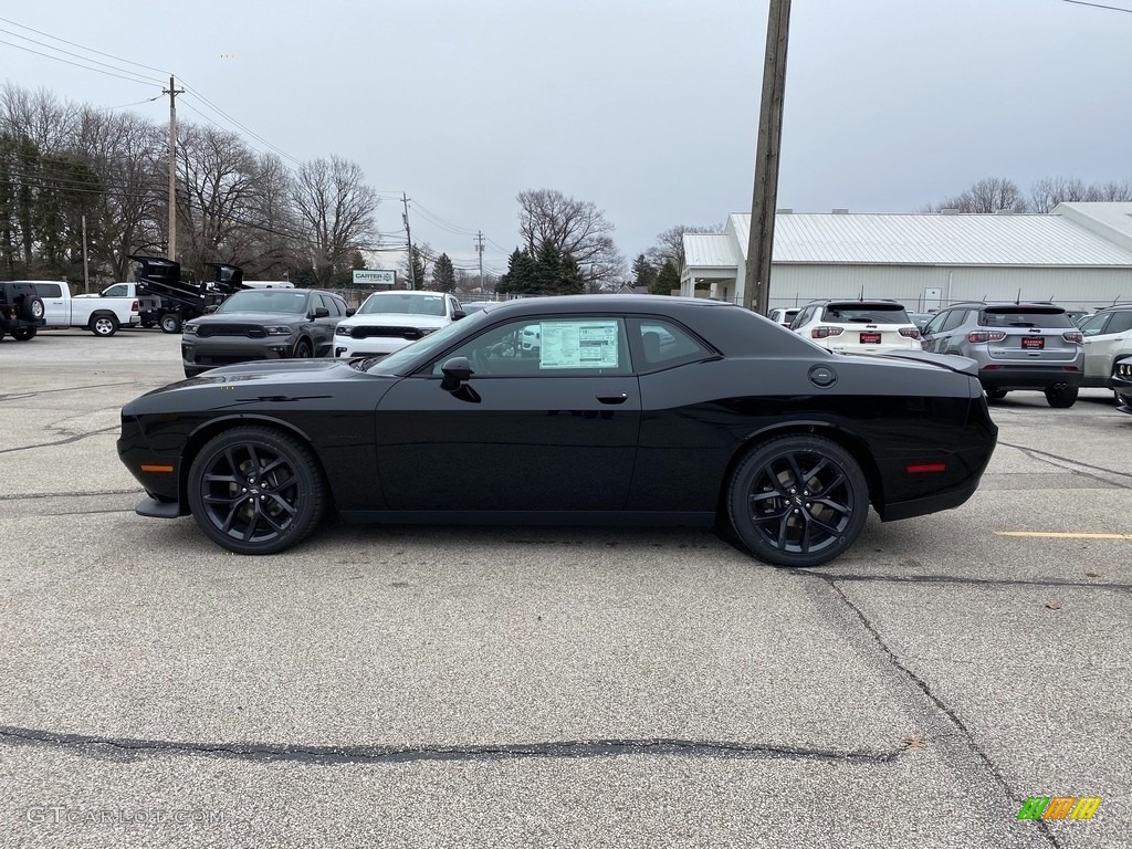 2021 Challenger R/T - Pitch Black / Black photo #8