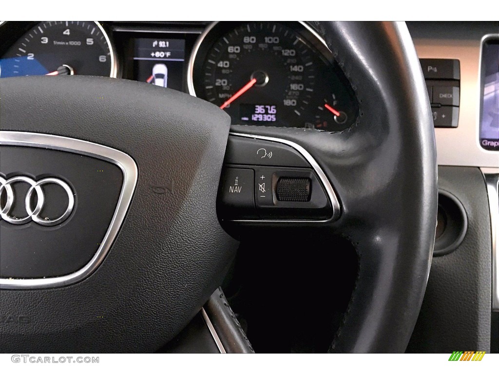 2012 Q7 3.0 TFSI quattro - Orca Black Metallic / Black photo #19