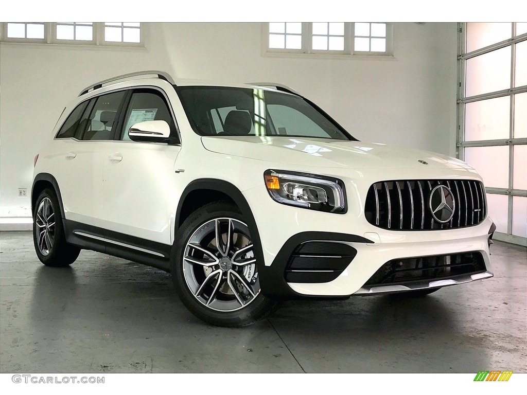 Polar White 2021 Mercedes-Benz GLB AMG 35 4Matic Exterior Photo #140526916