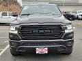 2021 Diamond Black Crystal Pearl Ram 1500 Big Horn Crew Cab 4x4  photo #2