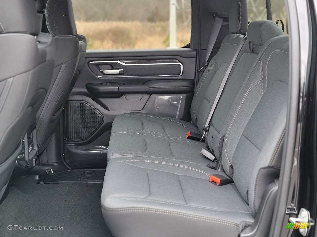 Black Interior 2021 Ram 1500 Big Horn Crew Cab 4x4 Photo #140527180