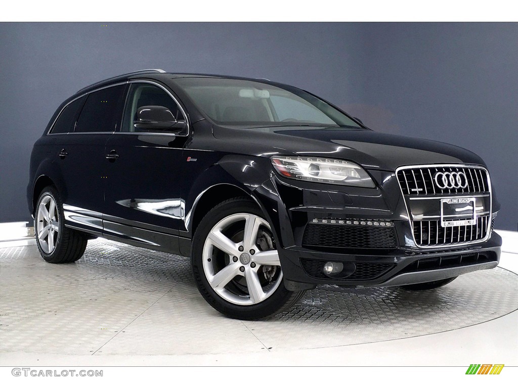 2012 Q7 3.0 TFSI quattro - Orca Black Metallic / Black photo #37