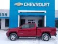 2021 Cherry Red Tintcoat Chevrolet Colorado WT Extended Cab  photo #1