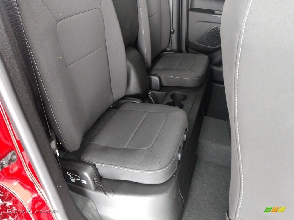 2021 Chevrolet Colorado WT Extended Cab Rear Seat Photo #140527975