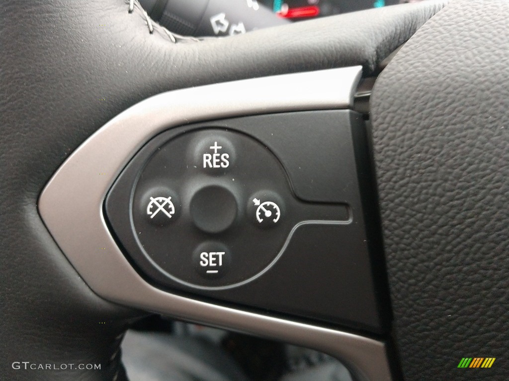 2021 Chevrolet Colorado WT Extended Cab Jet Black Steering Wheel Photo #140528086