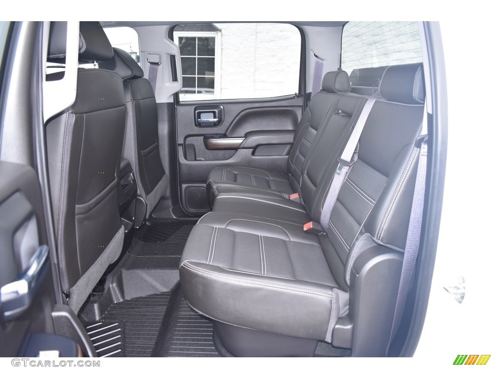 2017 GMC Sierra 3500HD Denali Crew Cab 4x4 Rear Seat Photo #140528815