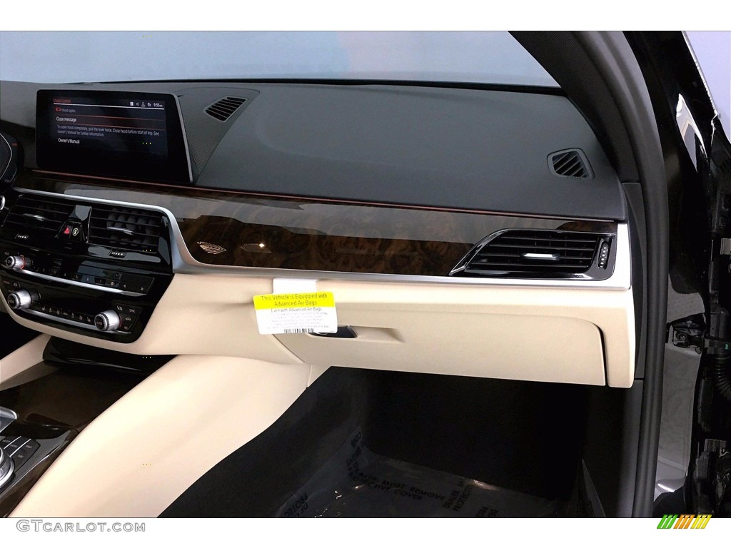 2020 5 Series 540i Sedan - Black Sapphire Metallic / Canberra Beige/Black photo #22