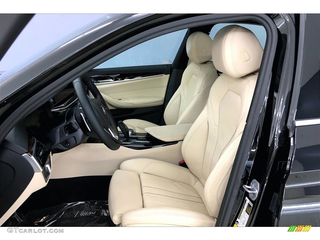 2020 5 Series 540i Sedan - Black Sapphire Metallic / Canberra Beige/Black photo #28