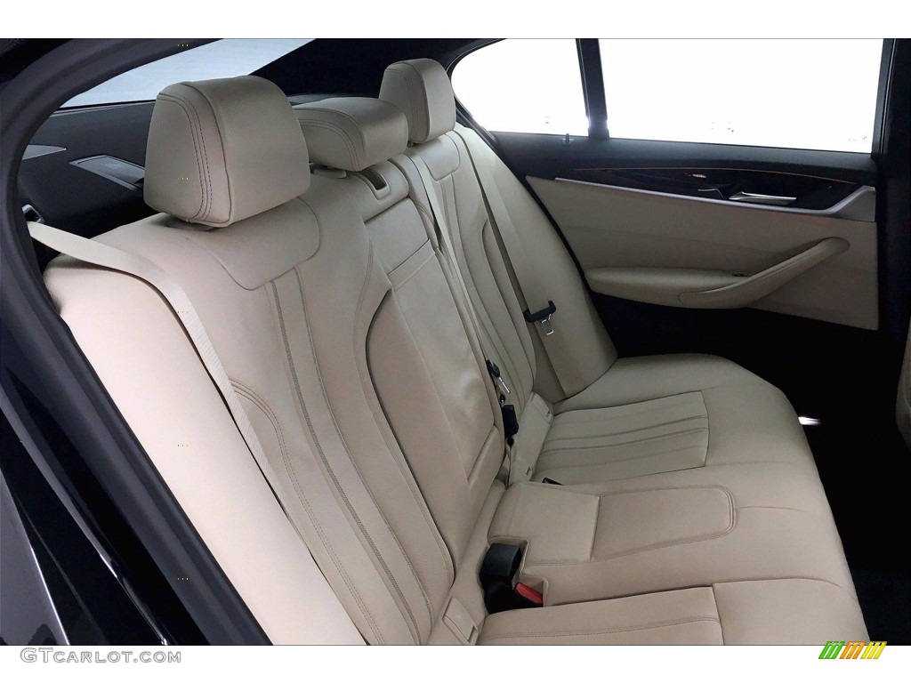 2020 5 Series 540i Sedan - Black Sapphire Metallic / Canberra Beige/Black photo #29