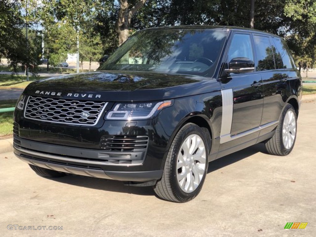 Santorini Black Metallic 2021 Land Rover Range Rover Westminster Exterior Photo #140529358