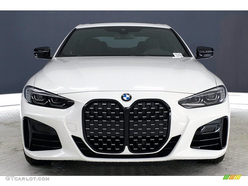 Alpine White 2021 BMW 4 Series M440i xDrive Coupe Exterior Photo #140529361