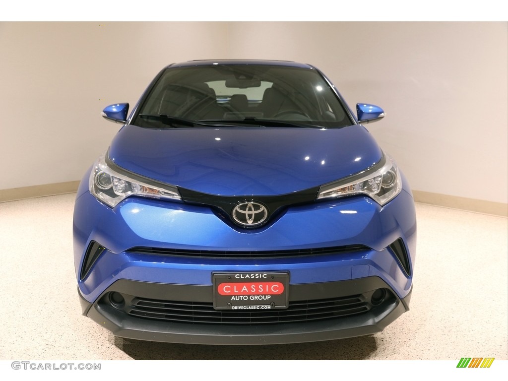 2018 C-HR XLE - Blue Eclipse Metallic / Black photo #2