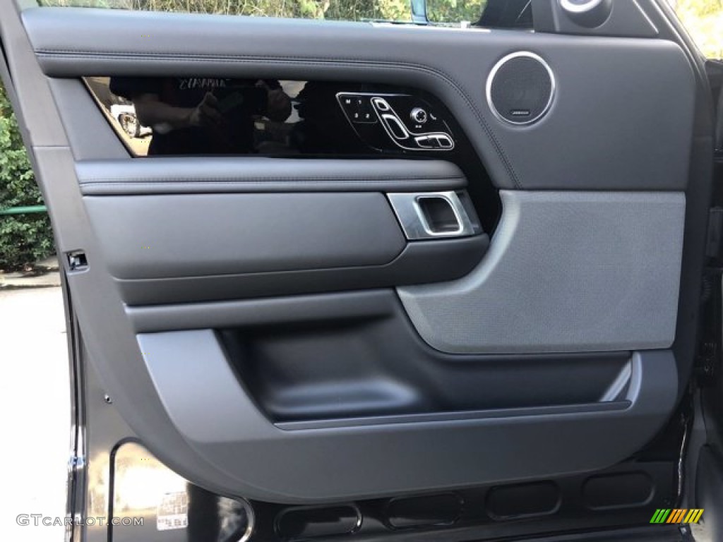 2021 Land Rover Range Rover Westminster Ebony Door Panel Photo #140529581