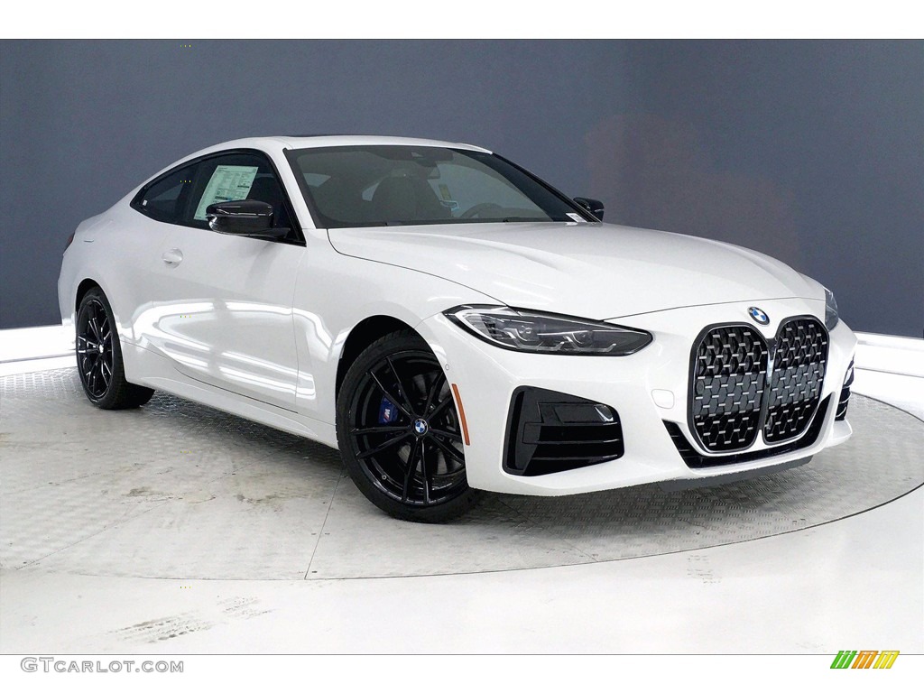 Alpine White 2021 BMW 4 Series M440i xDrive Coupe Exterior Photo #140529820