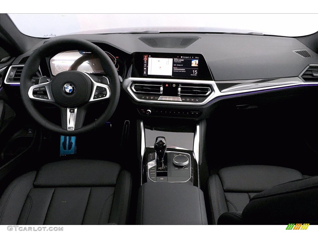 2021 BMW 4 Series M440i xDrive Coupe Black Dashboard Photo #140529955