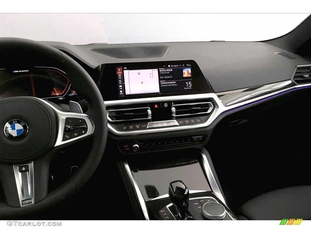 2021 4 Series M440i xDrive Coupe - Black Sapphire Metallic / Black photo #6