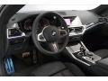 Black 2021 BMW 4 Series M440i xDrive Coupe Steering Wheel