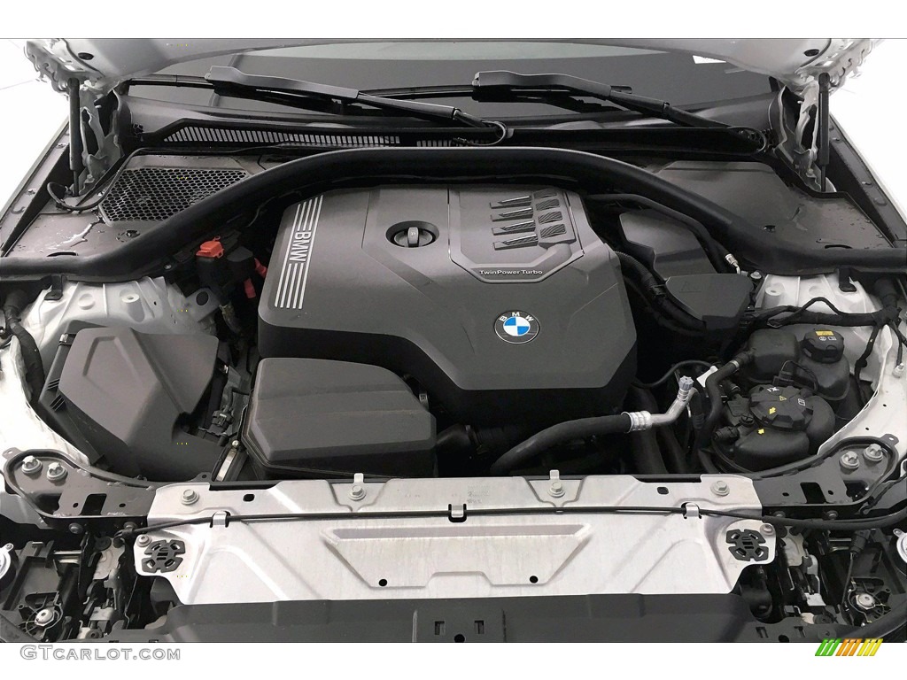 2021 BMW 3 Series 330i Sedan 2.0 Liter DI TwinPower Turbocharged DOHC 16-Valve VVT 4 Cylinder Engine Photo #140530615