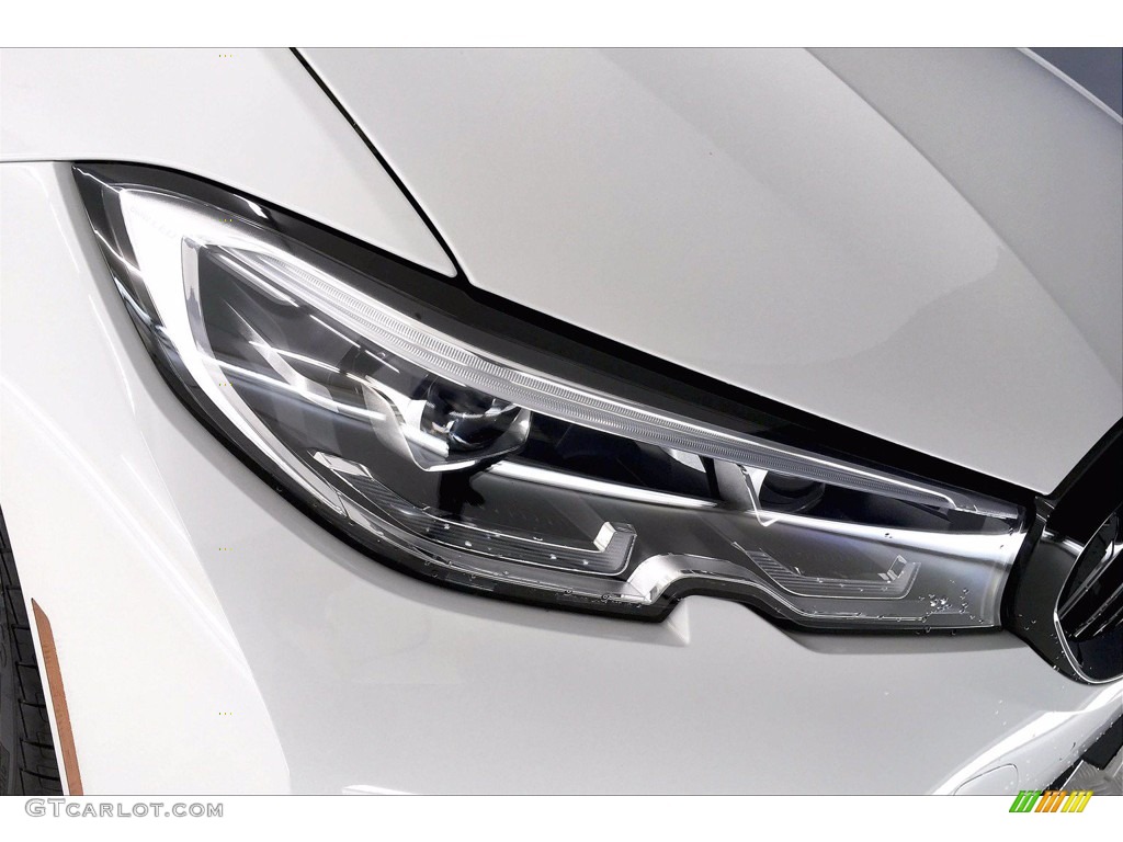 2021 3 Series 330i Sedan - Alpine White / Black photo #14