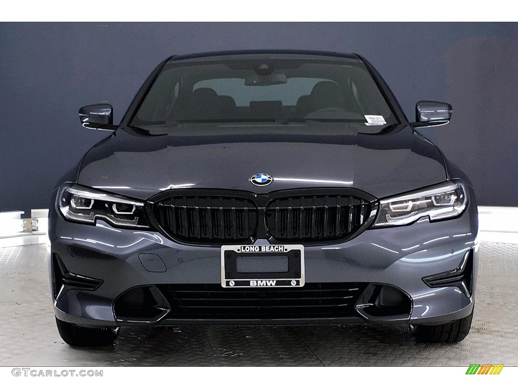 2021 3 Series 330i Sedan - Mineral Gray Metallic / Black photo #2