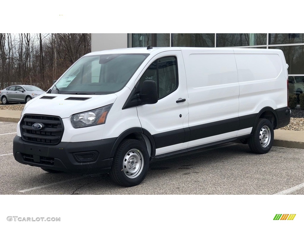 Oxford White 2020 Ford Transit Van 250 LR Long Exterior Photo #140531080