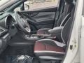Black 2020 Subaru Impreza Sport 5-Door Interior Color