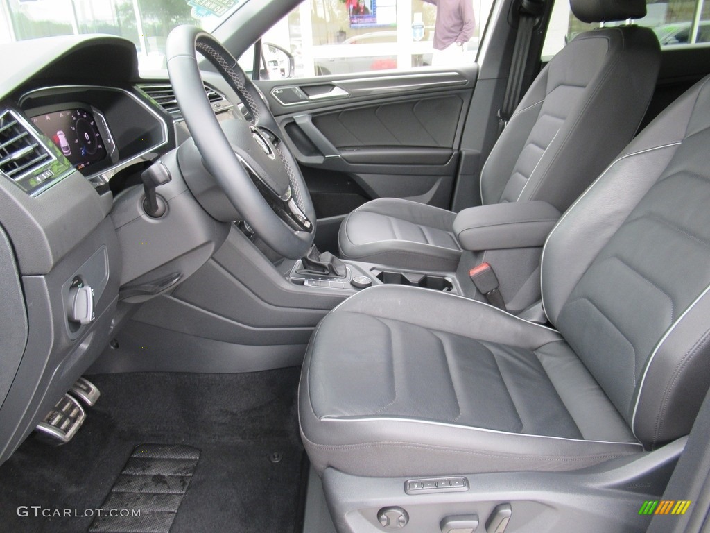 Titan Black Interior 2020 Volkswagen Tiguan SEL Premium R-Line 4MOTION Photo #140531536