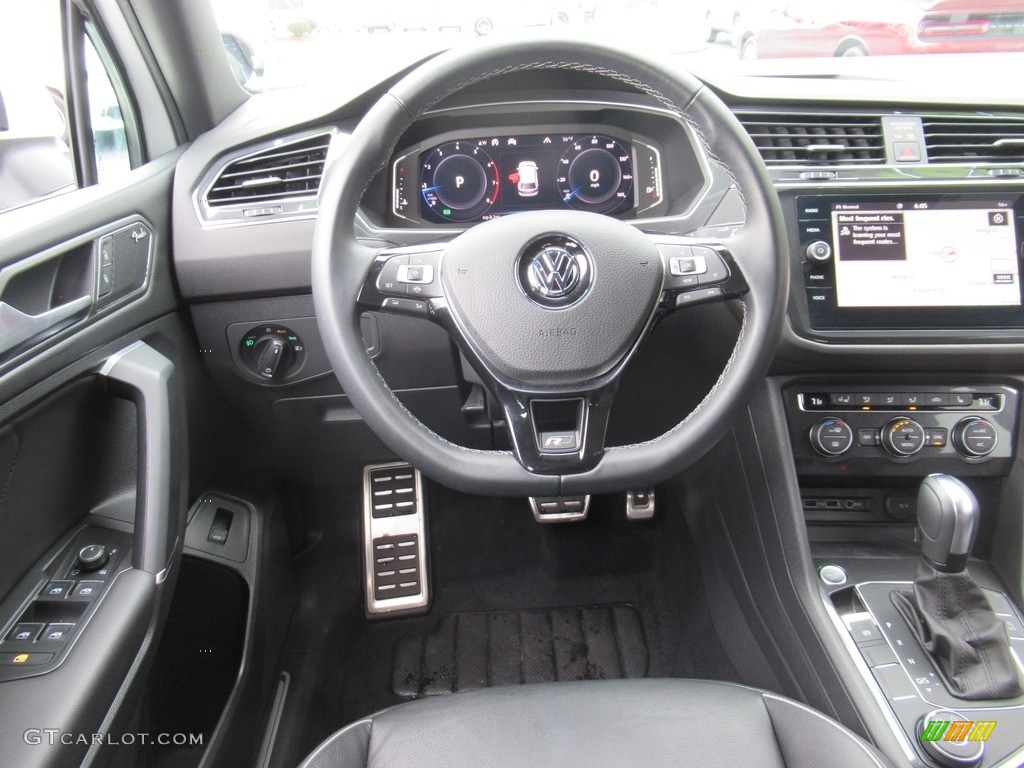 2020 Volkswagen Tiguan SEL Premium R-Line 4MOTION Titan Black Steering Wheel Photo #140531653