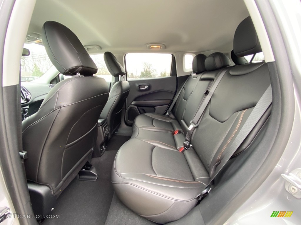 Black Interior 2021 Jeep Compass Limited 4x4 Photo #140532919