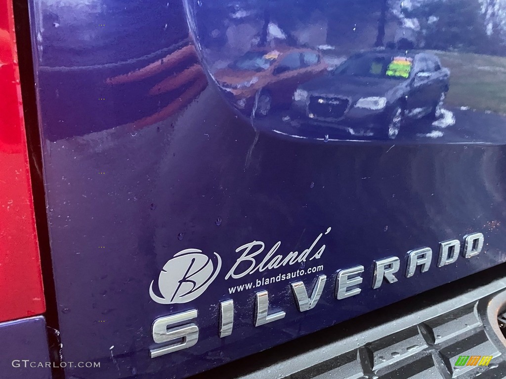 2013 Silverado 1500 LT Crew Cab 4x4 - Blue Topaz Metallic / Ebony photo #26