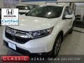 White Diamond Pearl 2018 Honda CR-V EX-L AWD