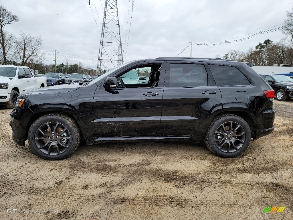 Diamond Black Crystal Pearl 2021 Jeep Grand Cherokee High Altitude 4x4 Exterior Photo #140533546