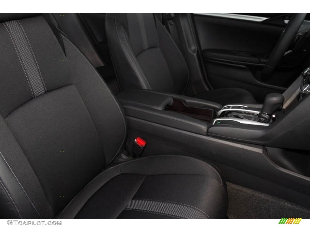 2021 Civic Sport Sedan - Modern Steel Metallic / Black photo #31