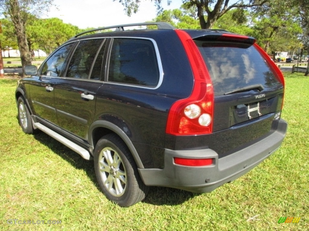 2004 XC90 T6 AWD - Nautic Blue Metallic / Taupe/Light Taupe photo #5