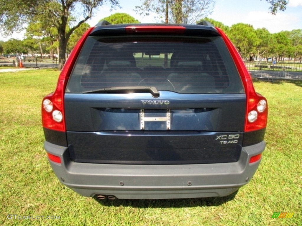 2004 XC90 T6 AWD - Nautic Blue Metallic / Taupe/Light Taupe photo #29