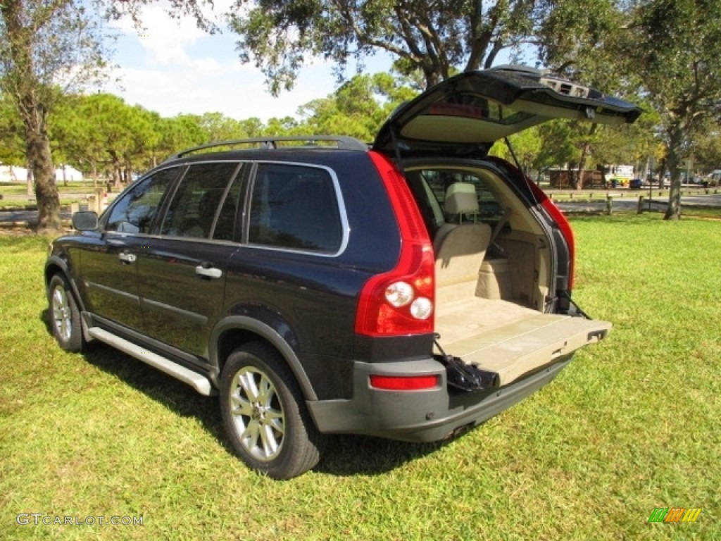 2004 XC90 T6 AWD - Nautic Blue Metallic / Taupe/Light Taupe photo #34