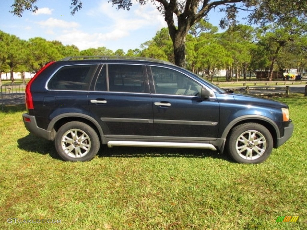 2004 XC90 T6 AWD - Nautic Blue Metallic / Taupe/Light Taupe photo #47