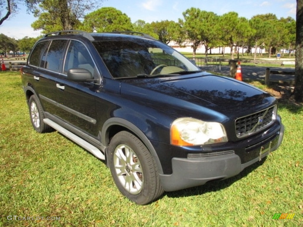 2004 XC90 T6 AWD - Nautic Blue Metallic / Taupe/Light Taupe photo #50