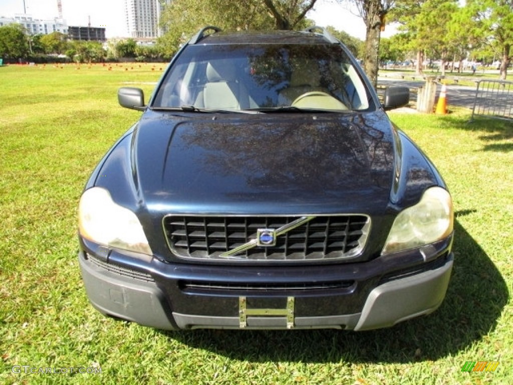 2004 XC90 T6 AWD - Nautic Blue Metallic / Taupe/Light Taupe photo #56