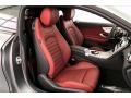 Cranberry Red/Black Front Seat Photo for 2018 Mercedes-Benz C #140535544