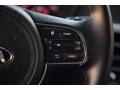 Black 2017 Kia Optima Hybrid Steering Wheel