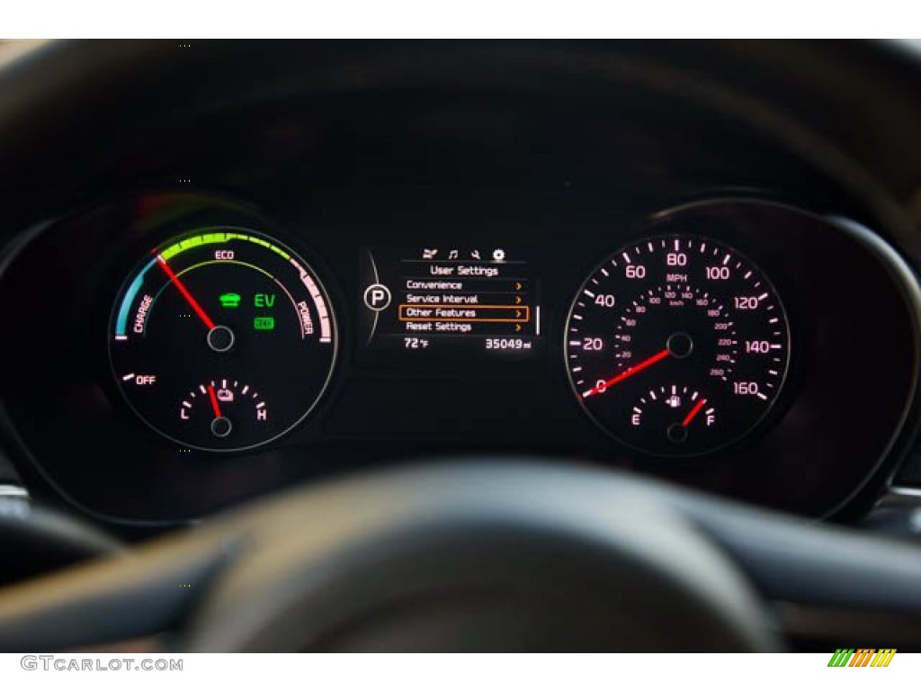 2017 Kia Optima Hybrid Gauges Photo #140536243