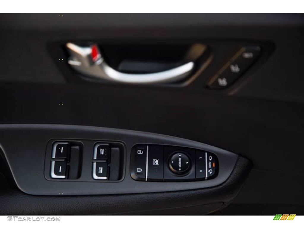 2017 Kia Optima Hybrid Black Door Panel Photo #140536270