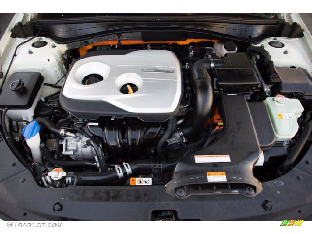 2017 Kia Optima Hybrid 2.0 Liter DOHC 16-Valve CVVT 4 Cylinder Gasoline/Electric Hybrid Engine Photo #140536309