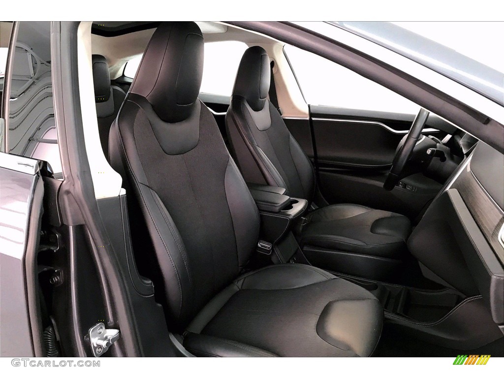 2015 Tesla Model S 70D Front Seat Photos