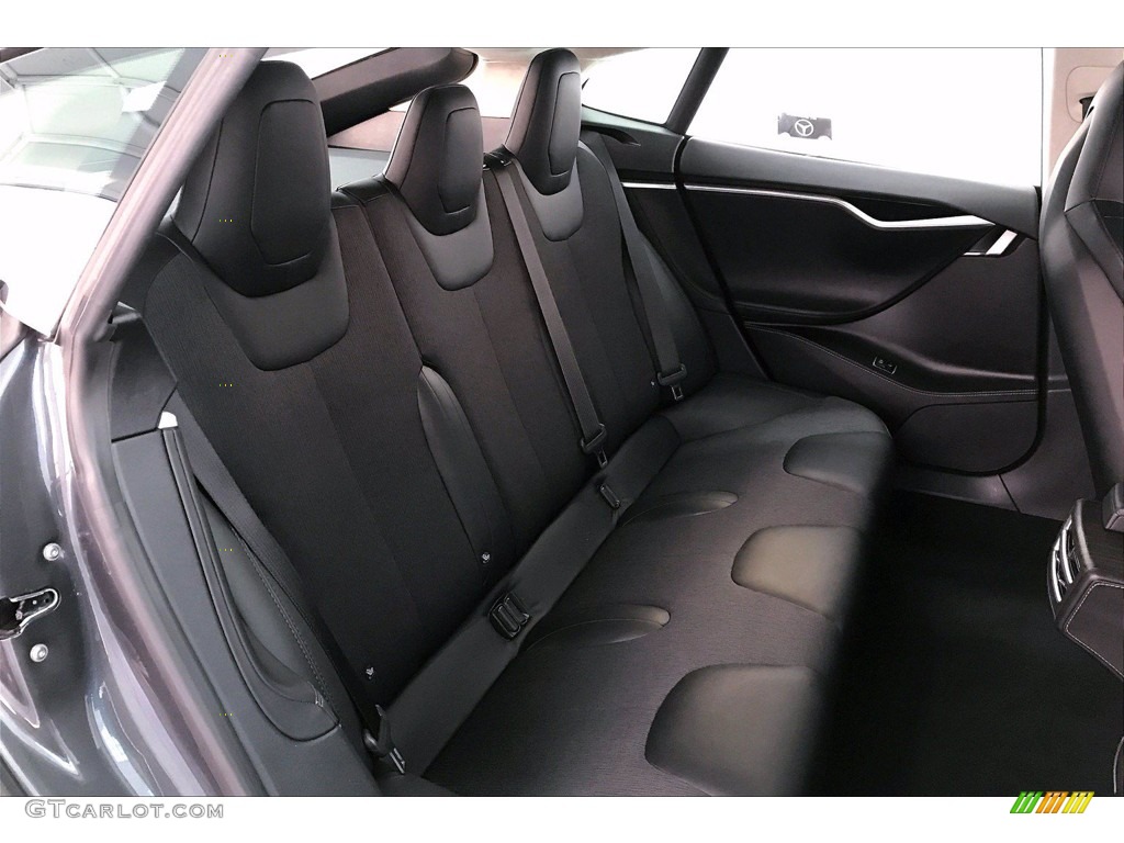 2015 Tesla Model S 70D Rear Seat Photo #140536648